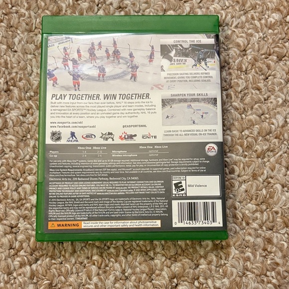 EA Sports NHL 16 for Xbox One - Green Case - Picture 4 of 4